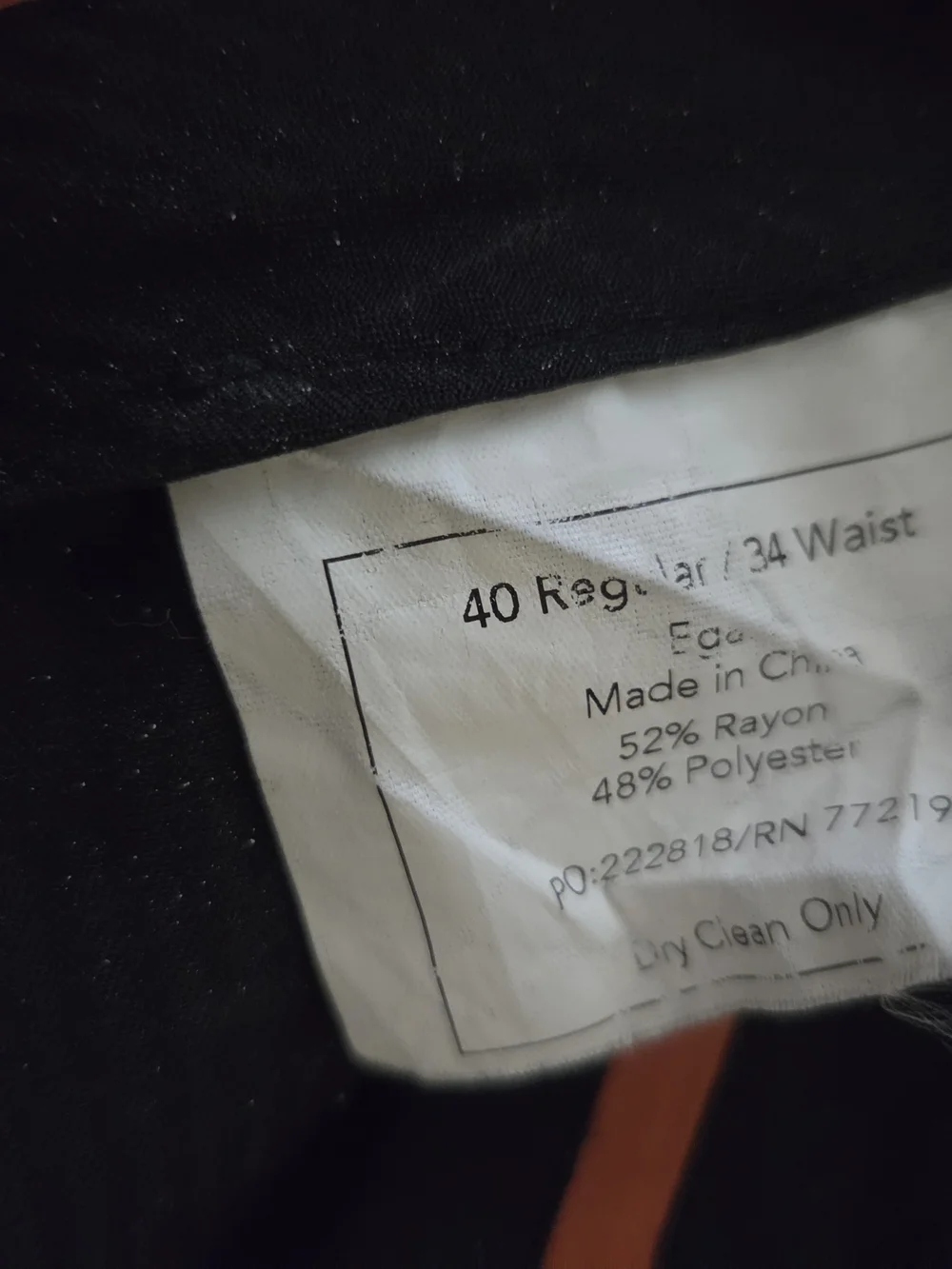 Egara worn once
